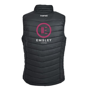 Emsley Lodge - Puffer Vest Personalised