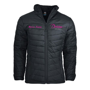 Dream Thoroughbreds - Puffer Jacket Personalised