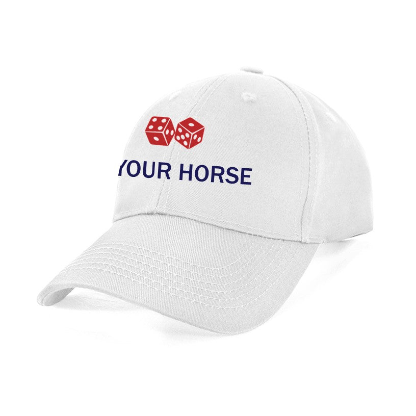 Roll The Dice Sports Cap - Personalised
